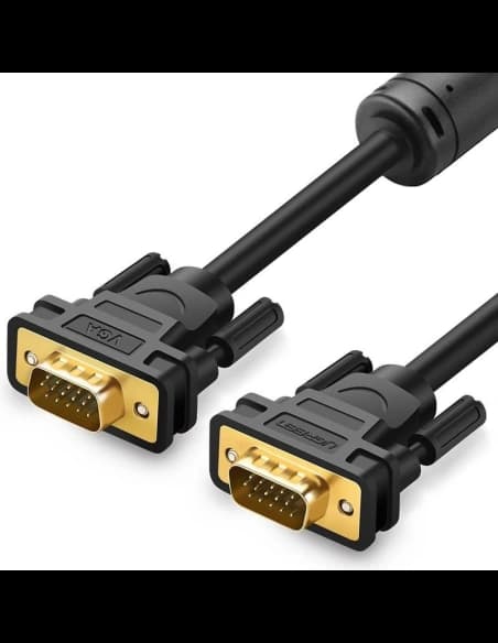 Kabel VGA UGREEN VG101, FullHD, 3m (czarny)