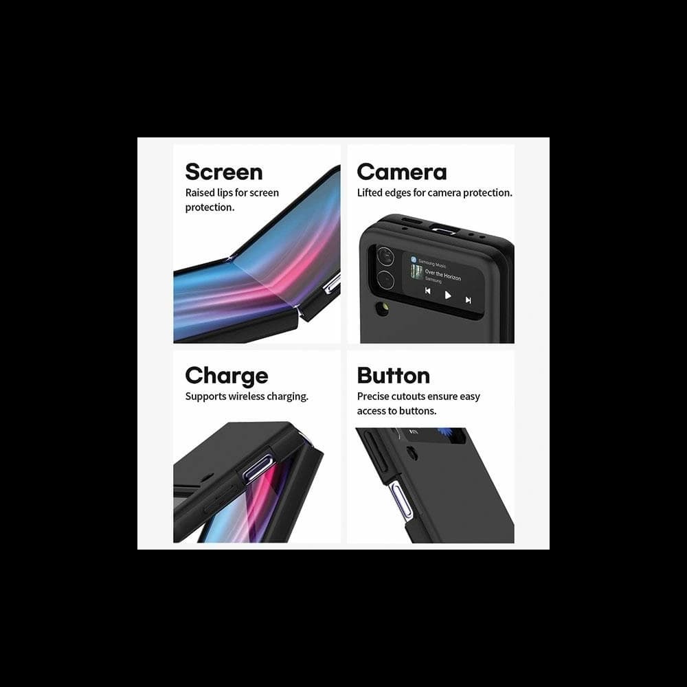 Mercury PC Hard Bumper Case Samsung Galaxy Z Flip5 schwarz - 5