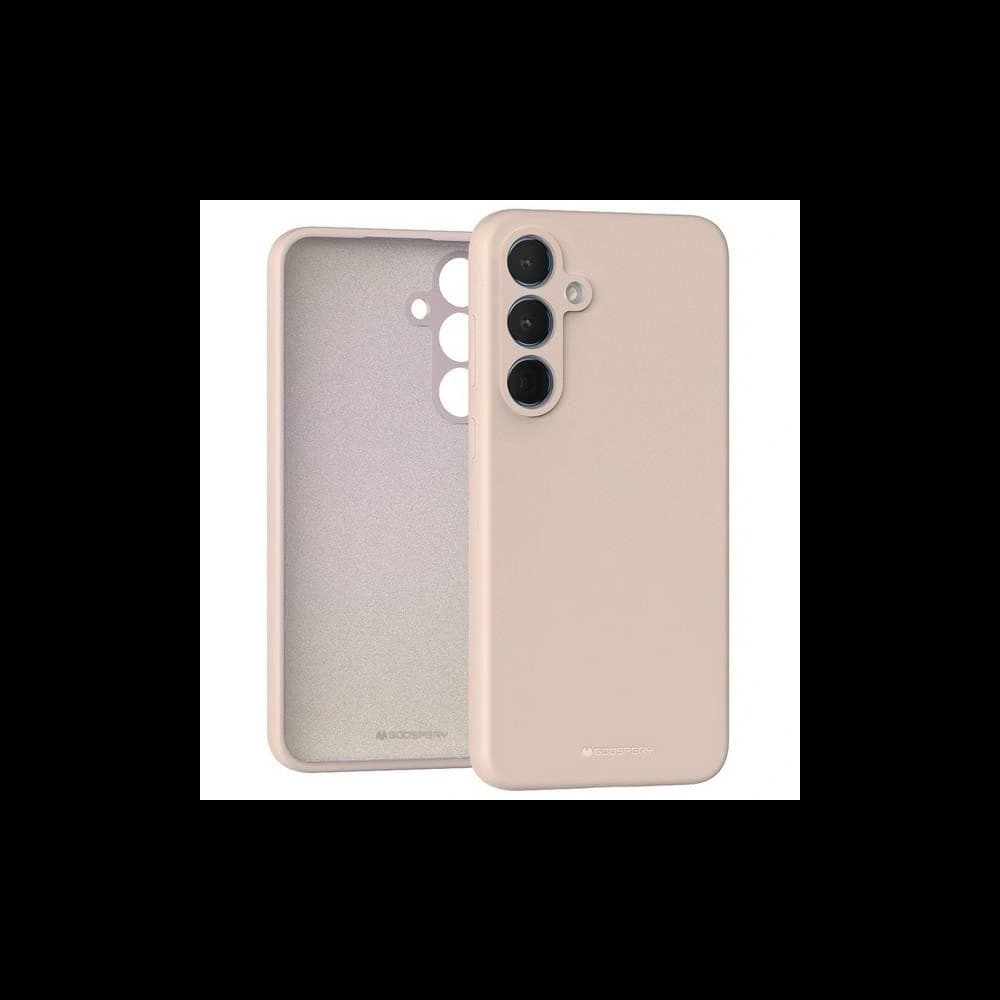 Mercury Silicone Case Samsung Galaxy A55 pink sandy