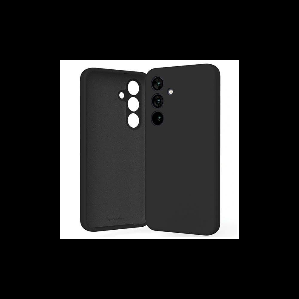 Mercury Silikonhülle Samsung Galaxy S24 schwarz