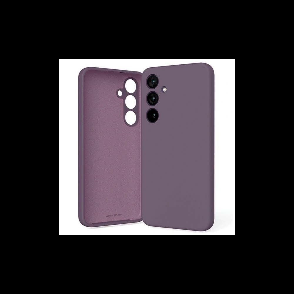 Mercury Silicone Case Samsung Galaxy S24+ Plus purple