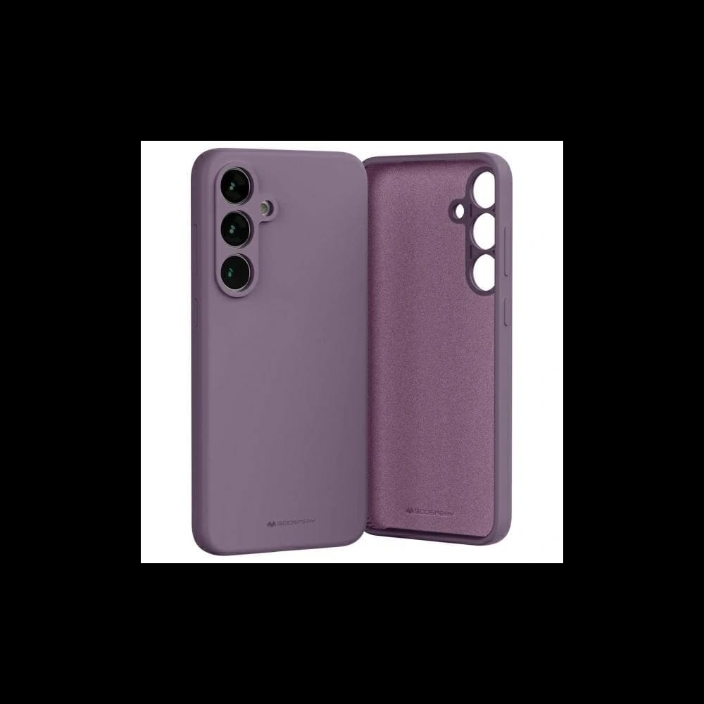 Mercury Silicone Case Samsung Galaxy S24 FE purple