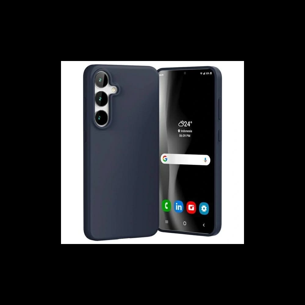 Mercury Soft Case Samsung Galaxy S24 FE námořnická modř