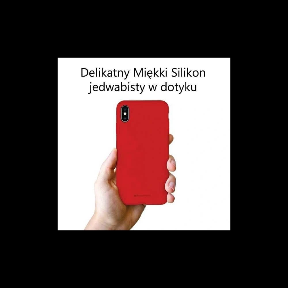 Mercury silikonový obal pro Samsung Galaxy A32 4G LTE červený - 3