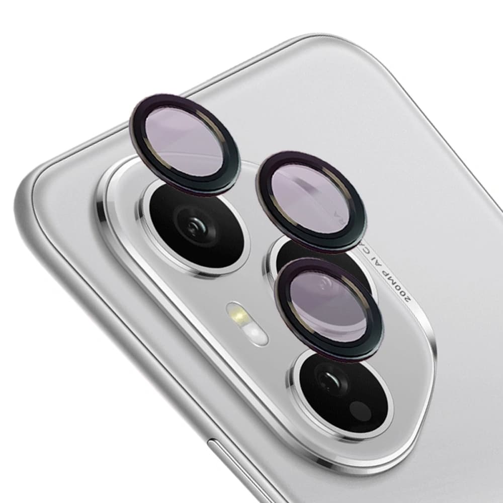 Bizon Glass Snap Lens Honor 400 Pro černý rám