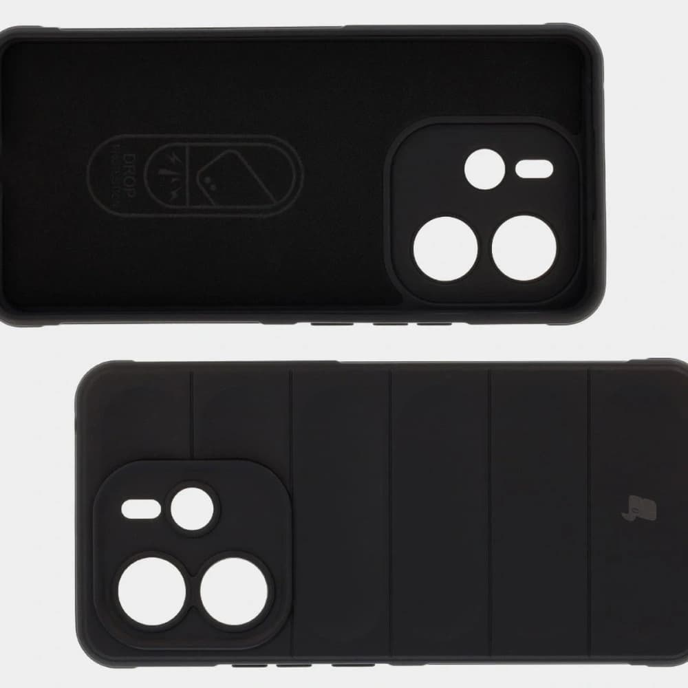 Carcasă Bizon Tur Xiaomi Redmi Note 14 4G neagră - 6