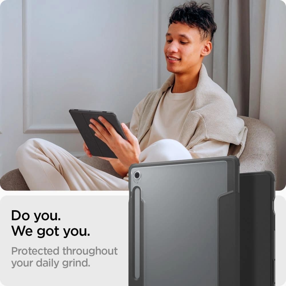 Spigen Ultra Hybrid Pro Samsung Galaxy Tab S10 FE+ Plus 13.1 X620 / X626b Negru - 13