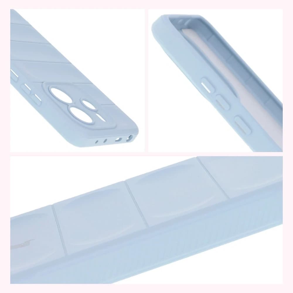 Carcasă Bizon Tur pentru Xiaomi Redmi Note 14 4G albastru deschis - 7