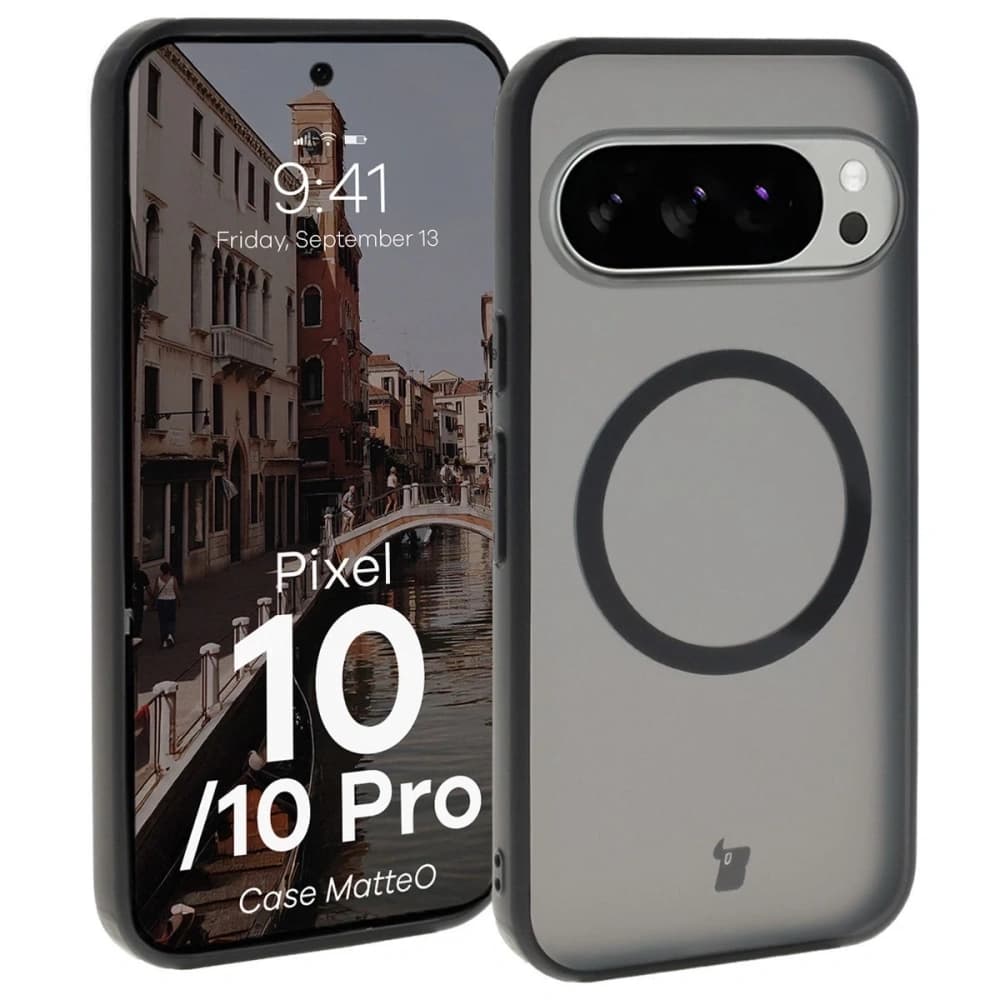 Bizon Case MatteO Magnetic Pixel 10 / 10 Pro smoky black