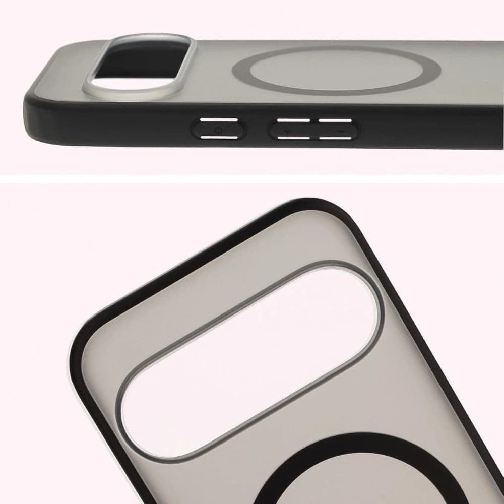 Bizon Case MatteO Magnetic Pixel 10 / 10 Pro smoky black - 4