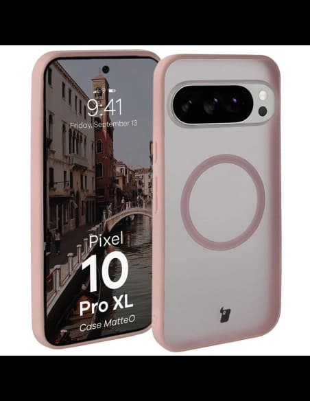 Bizon Case MatteO Magnetic Pixel 10 Pro XL roz roz smokey roz