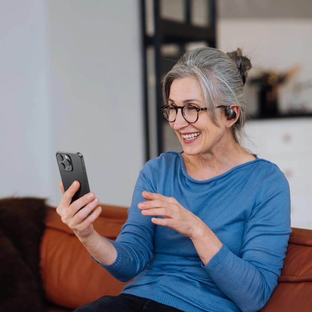 Joyroom Openfree JR-OE4 wireless open-ear headphones Bluetooth 5.4 TWS black - 12