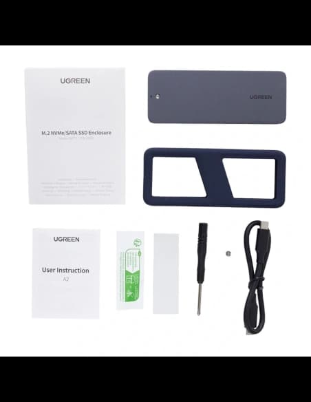 UGREEN CM777 SSD-Gehäuse, NVMe/SATA, 20Gbps, USB-C