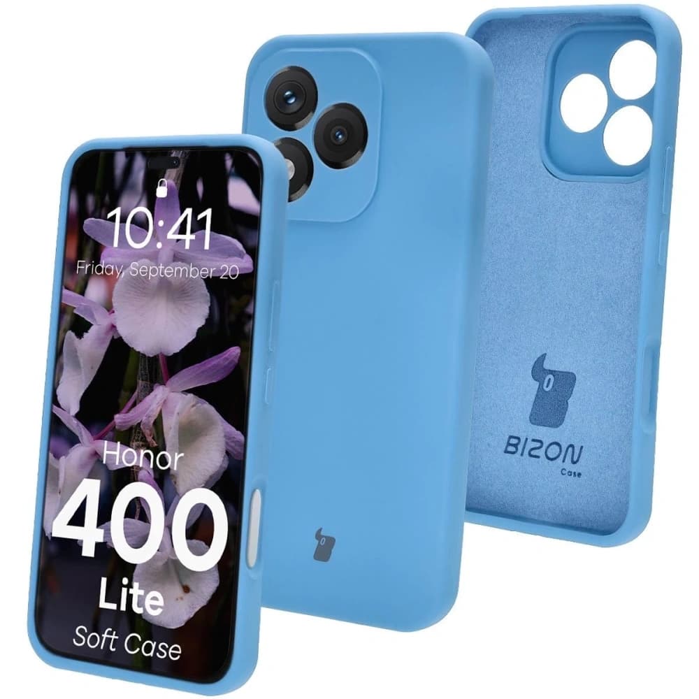 Bizon Soft Case Honor 400 Lite 5G kék