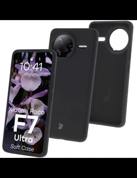 Bizon Soft Case Xiaomi POCO F7 Ultra schwarz