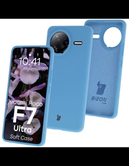 Bizon Soft Case Xiaomi POCO F7 Ultra blau