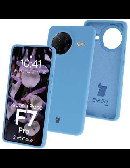 Bizon Soft Case Xiaomi POCO F7 Pro kék