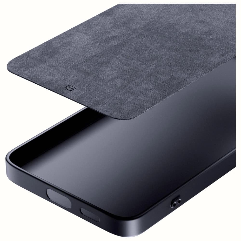 3MK Matt Case Pro Samsung Galaxy S25 Edge fekete - 3