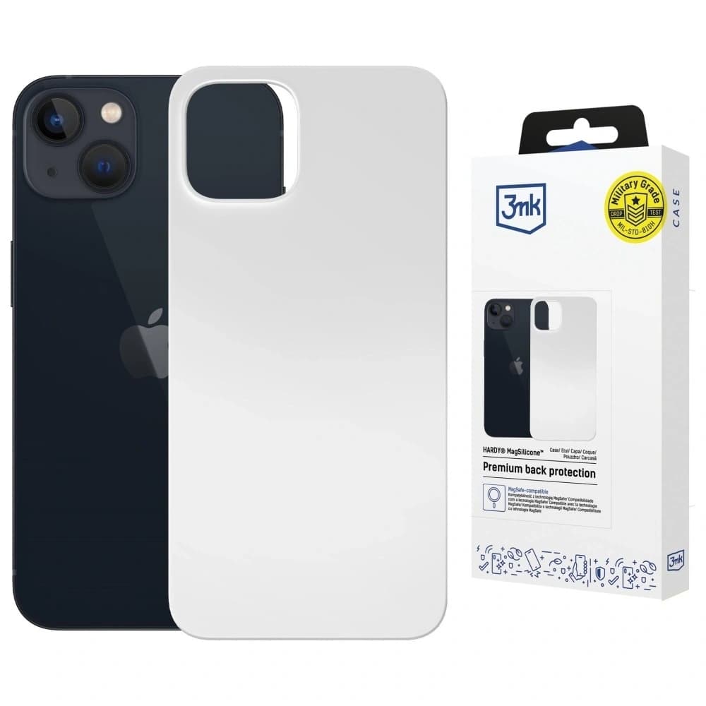 3MK Hardy MagSilicone Apple iPhone 14 Plus white