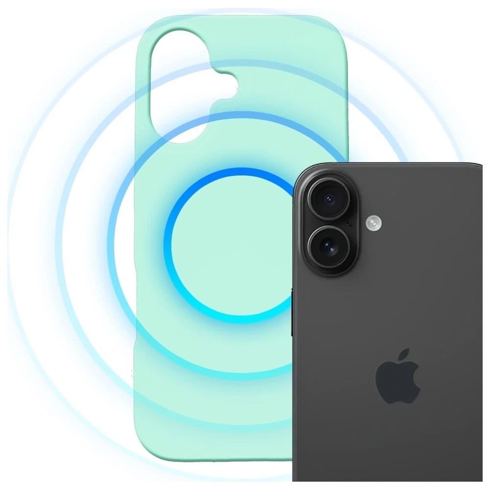 3MK Hardy MagSilicone Apple iPhone 16 Plus marin - 3