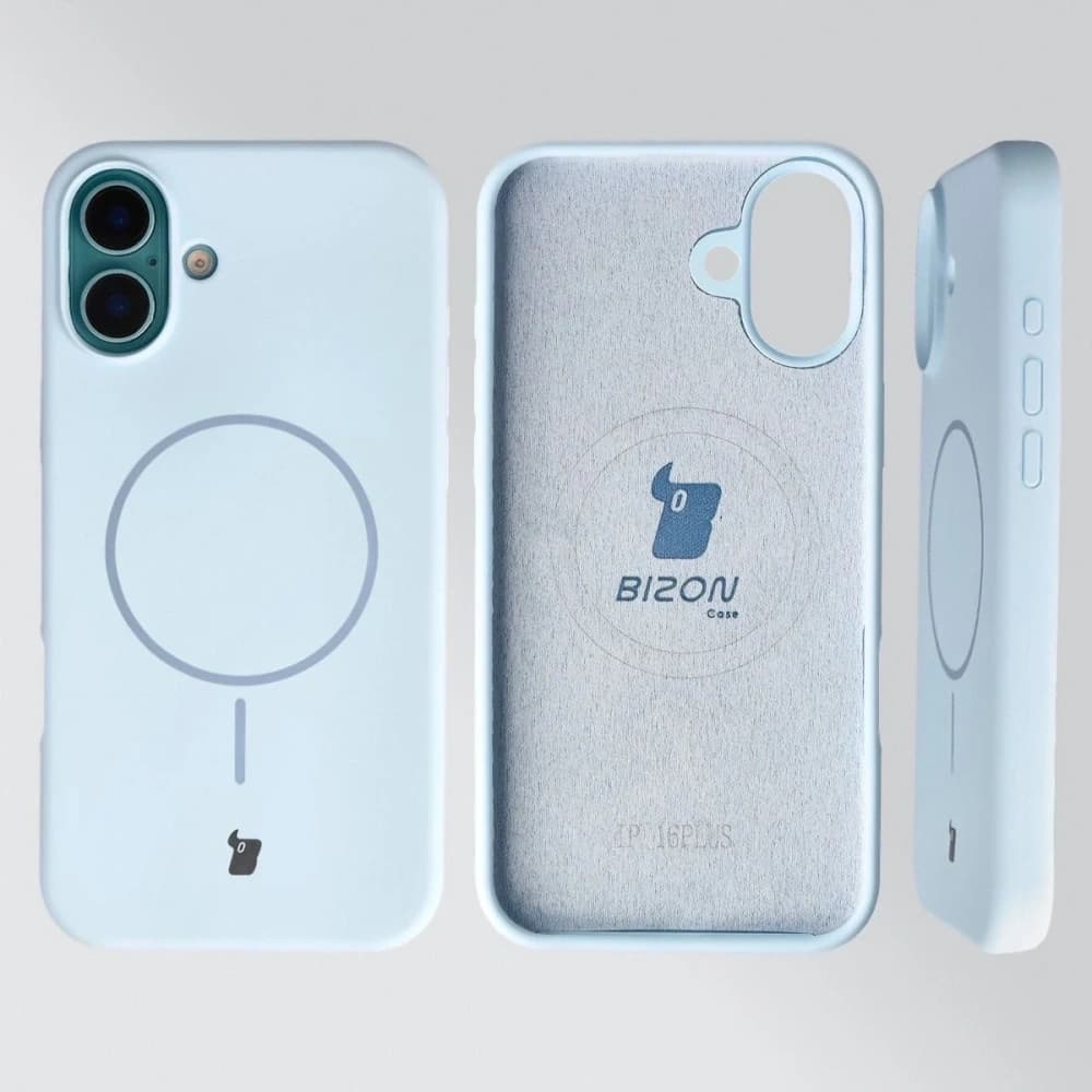 Bizon Soft Case Magnetic Apple iPhone 16 Plus blue - 5