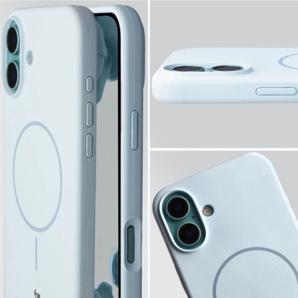 Bizon Soft Case Magnetic Apple iPhone 16 Plus blue - 6