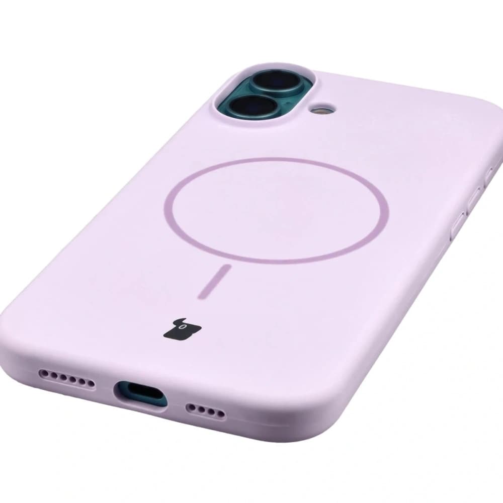 Bizon Soft Case Magnetic Apple iPhone 16 Plus light purple - 3