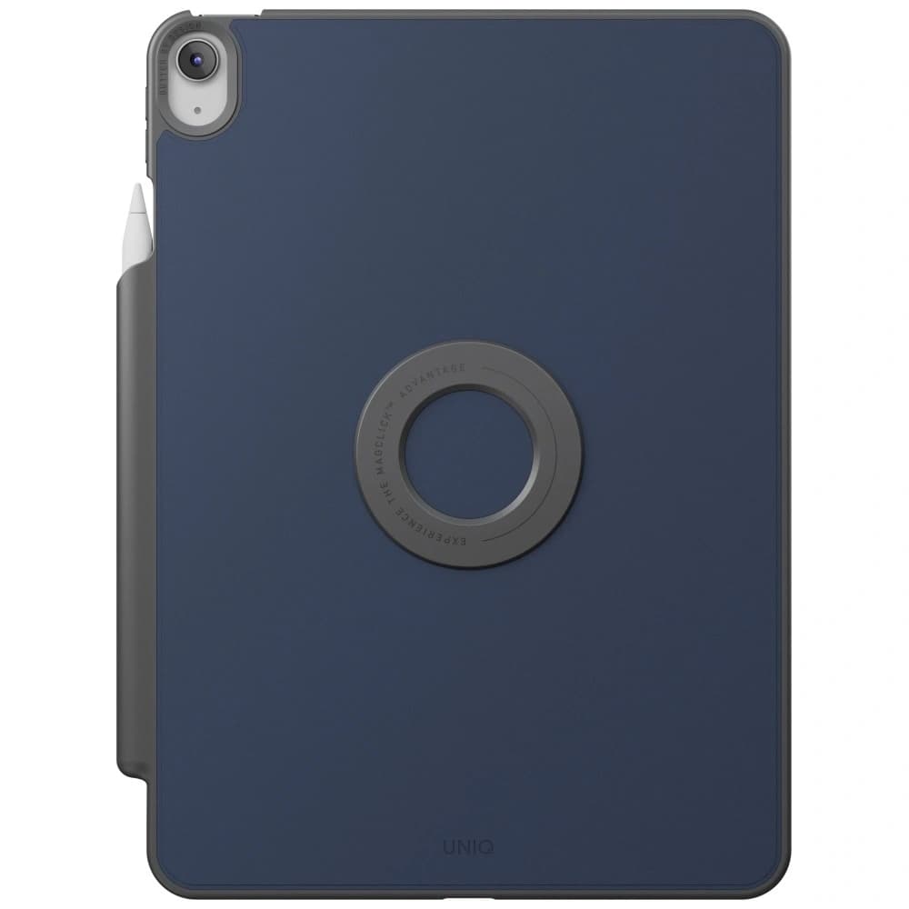 UNIQ Rovus Snapmount Magnetisch 360 Grad Rotierbar Abnehmbar für Apple iPad 10,9" 2022 / 11" 2025 marineblau - 4