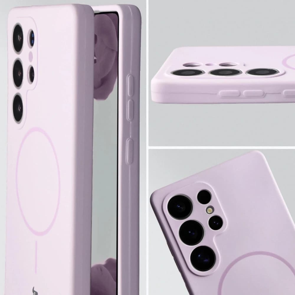 Bizon Soft Case Magnetic Samsung Galaxy S25 Ultra světle fialový - 6