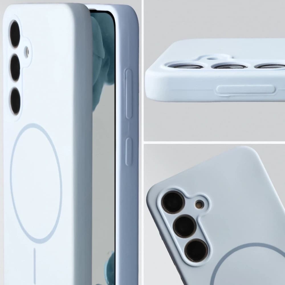 Bizon Soft Case Magnetic Samsung Galaxy S24 kék - 6