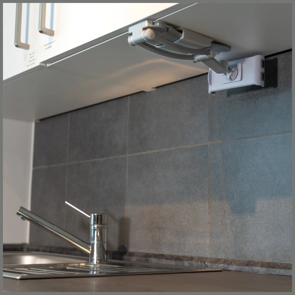 4smarts ErgoFix H7 Konyhai Tartó Táblagépekhez és Okostelefonokhoz Ezüst - 10