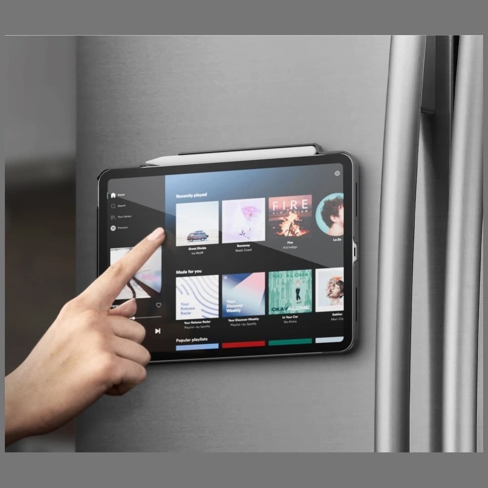 UNIQ Rovus Snapmount mágneses 360 fokban forgatható, leválasztható Apple iPad Air 13" 2024 / 13" 2025 fekete - 7