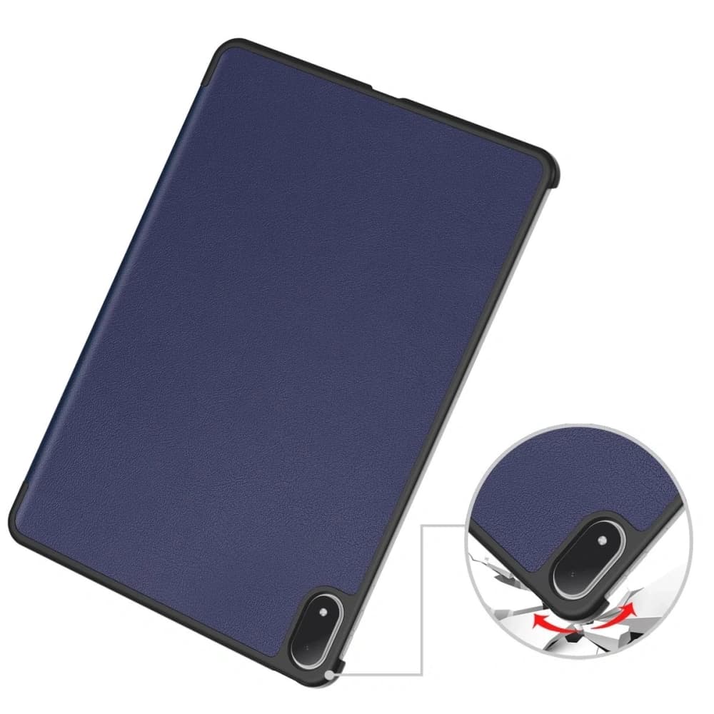 Husa Bizon Tab Croc OnePlus Pad 3 / 2 Pro / OPPO Pad 4 / 4 Pro albastru marin - 3