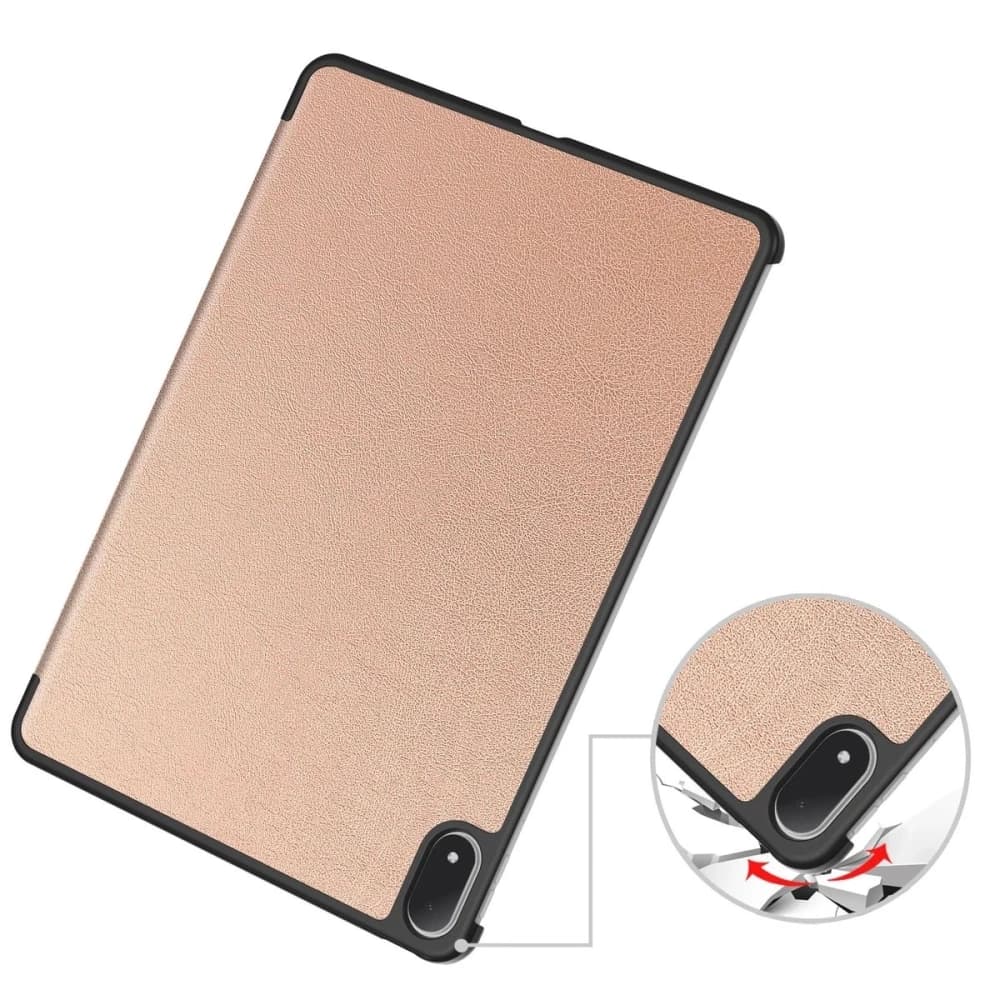 Bizon Case Tab Croc OnePlus Pad 3 / 2 Pro / OPPO Pad 4 / 4 Pro Roségold - 3