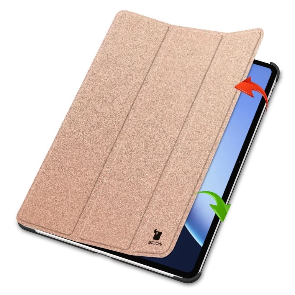 Bizon Case Tab Croc OnePlus Pad 3 / 2 Pro / OPPO Pad 4 / 4 Pro Roségold - 6