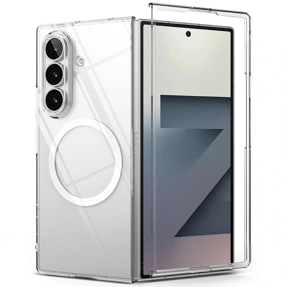 Ringke Slim Magnetic MagSafe Samsung Galaxy Z Fold 7 Clear - 2