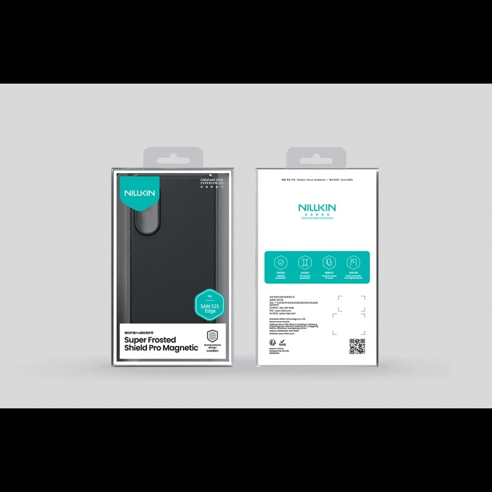 Nillkin Super Frosted Shield Pro Magnetic Samsung Galaxy S25 Edge fekete - 7