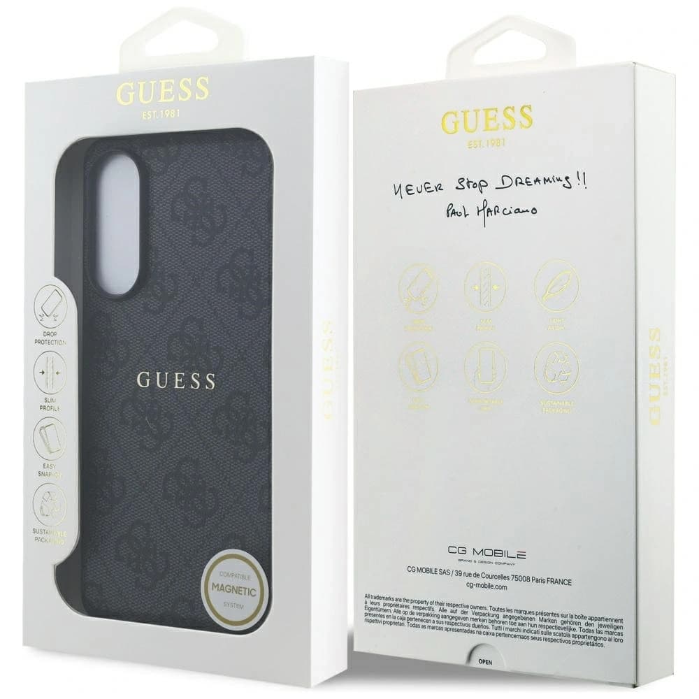 Guess 4G Ring Classic Logo MagSafe Samsung Galaxy S25 Edge černý - 8