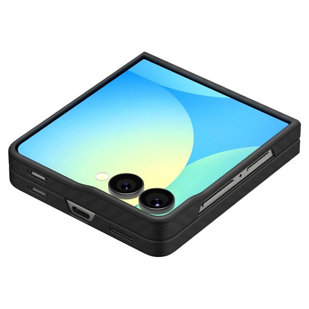 Spigen Airskin Aramid Samsung Galaxy Z Flip 7 Negru - 10