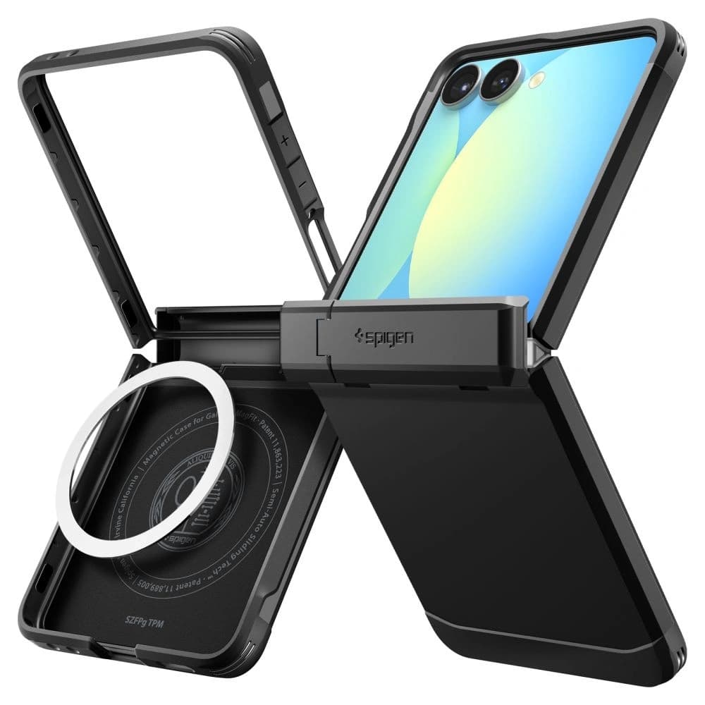 Spigen Tough Armor Pro Mag MagSafe Samsung Galaxy Z Flip 7 Black - 2