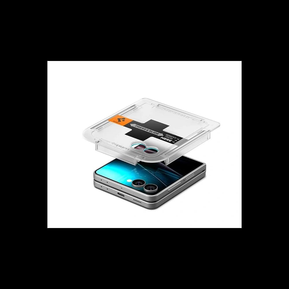 Spigen Glas.tr ez Fit HD Samsung Galaxy Z Flip 7 Clear - 9