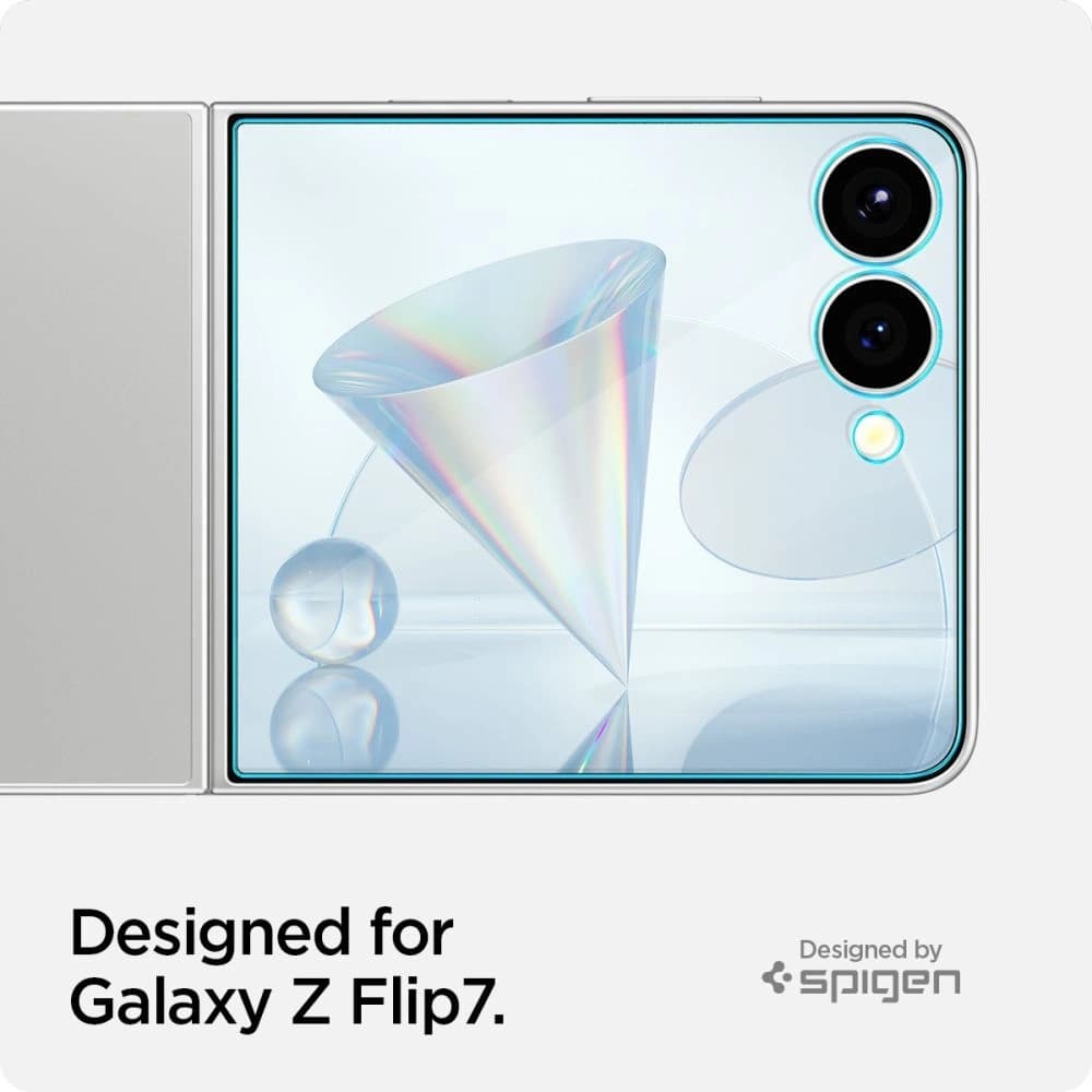 Spigen Glas.tr ez Fit HD Samsung Galaxy Z Flip 7 Clear - 10