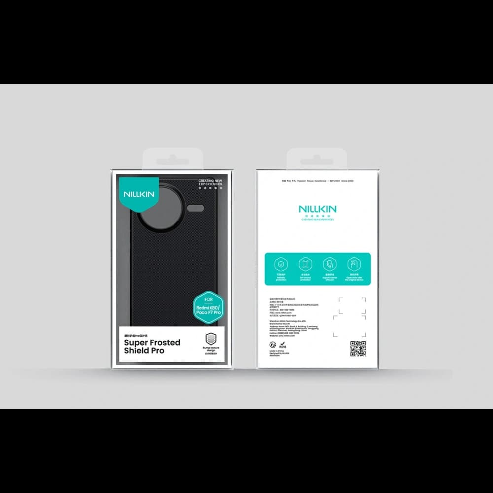 Nillkin Super Frosted Shield Pro Magnetic Xiaomi Redmi K80 / Poco F7 Pro black - 6