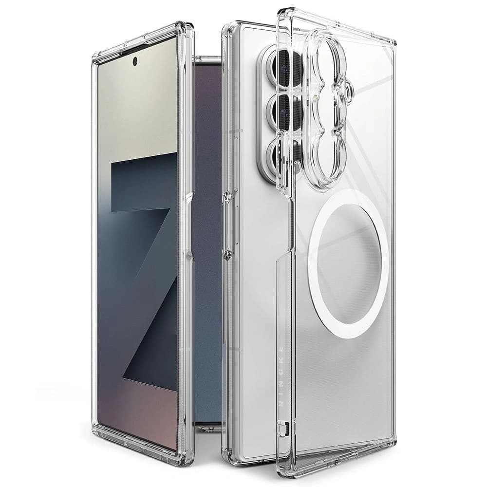 Ringke Fusion Magnetic MagSafe Samsung Galaxy Z Fold 7 Clear - 3