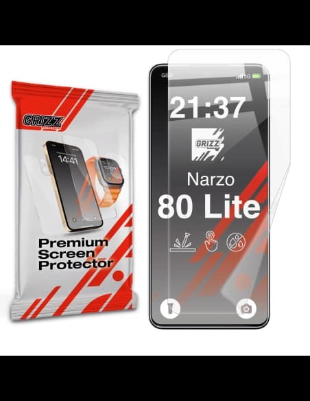 GrizzGlass CeramicFilm Realme Narzo 80 Lite