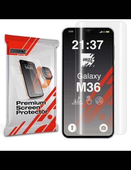 GrizzGlass Hydrofilm Samsung Galaxy M36