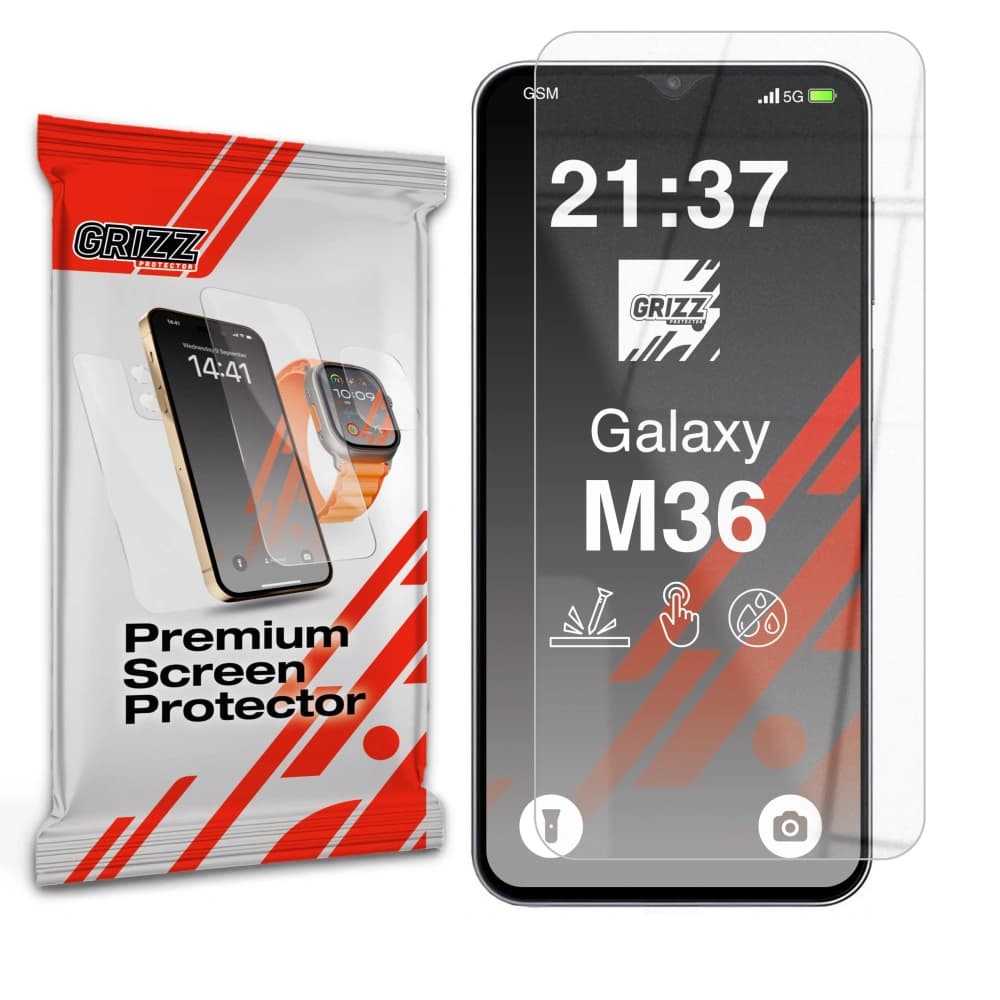 GrizzGlass HybridGlass Samsung Galaxy M36