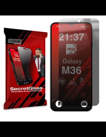 GrizzGlass Matte SecretGlass Samsung Galaxy M36