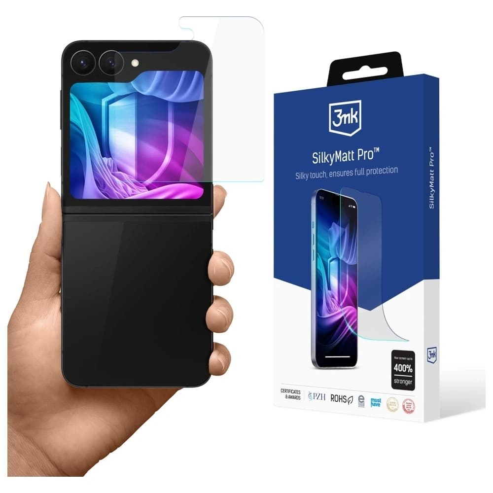 Matte Schutzfolie 3MK Silky Matt Pro für Samsung Galaxy Z Flip7 FE