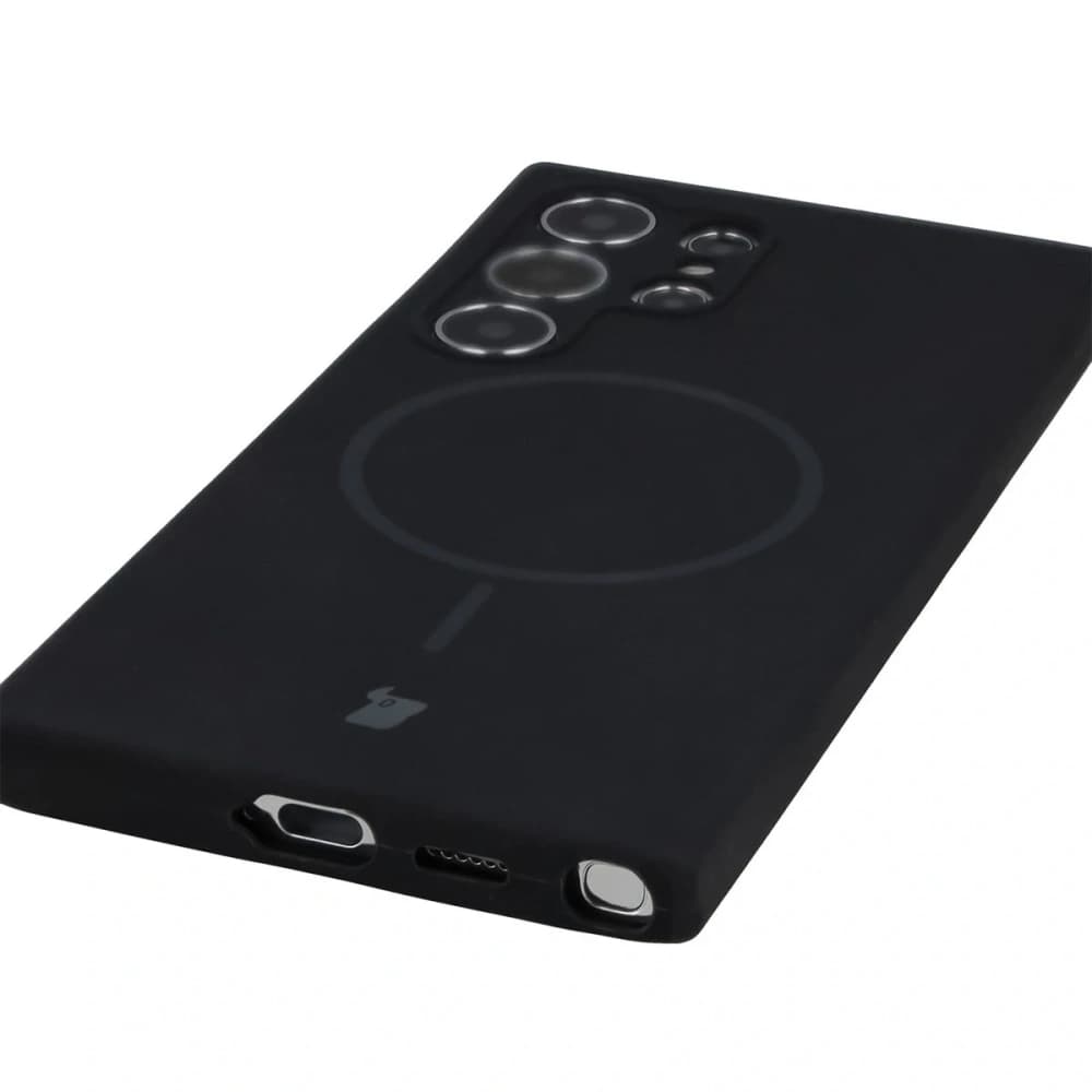Bizon Soft Case Magnetisch Samsung Galaxy S24 Ultra schwarz - 3